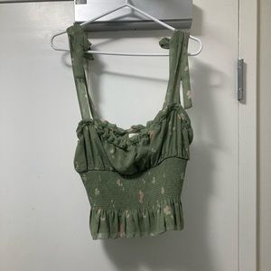 Wilfred Green Floral Top